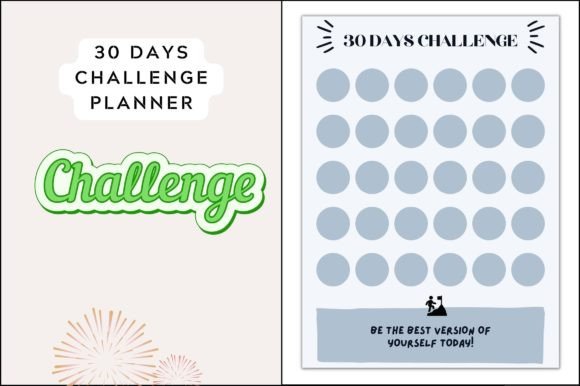 Download 30 Days Challenge Planner - Premium Resources